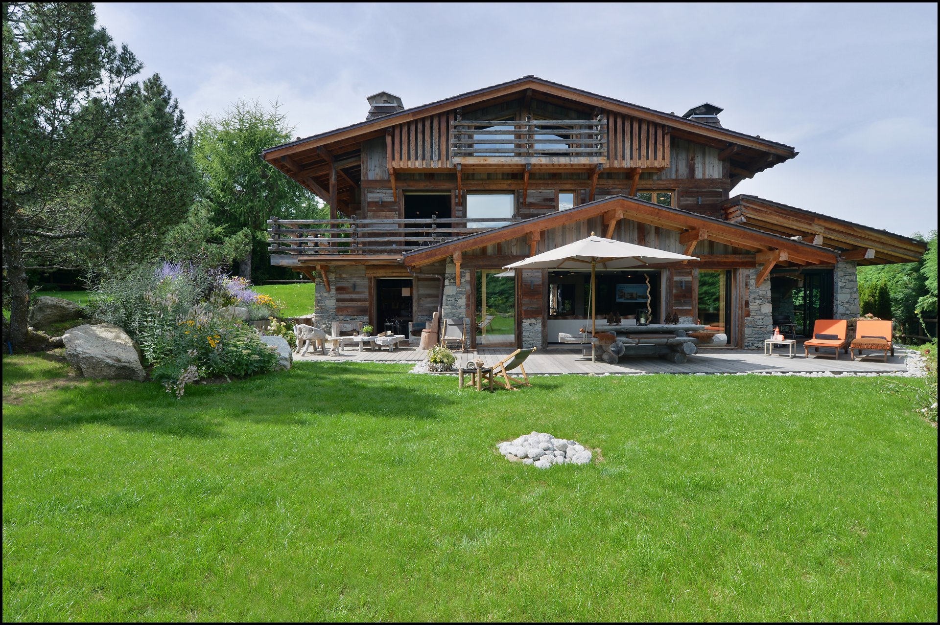 location chalet a combloux