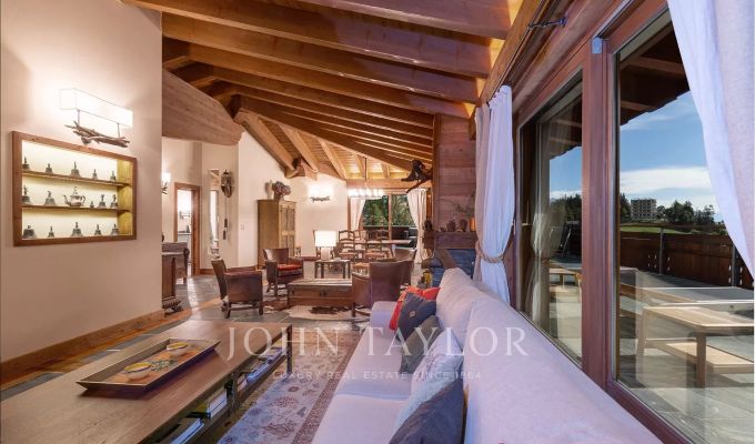 Location saisonnière Villa sur toit Crans-Montana
