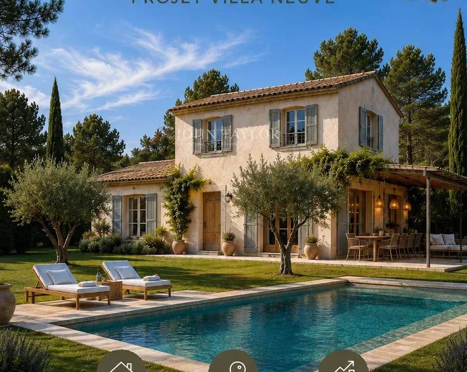 A vendre terrain à bâtir dans le triangle d'or · à Ménerbes · 290 000 €