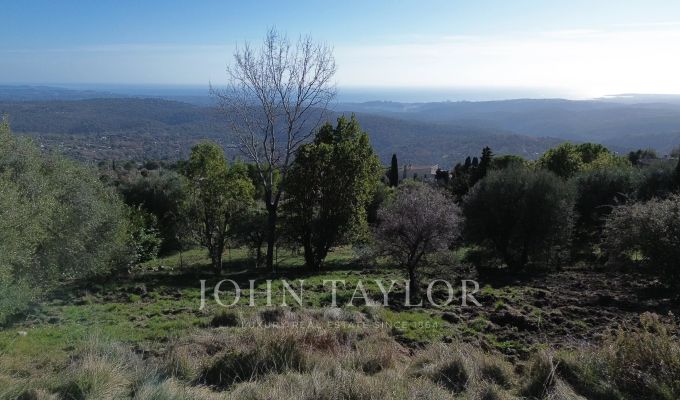Vente Terrain constructible Tourrettes-sur-Loup