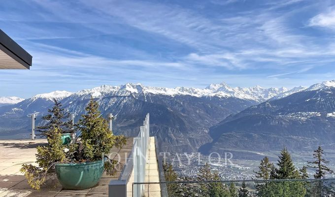 Vente Villa sur toit Crans-Montana