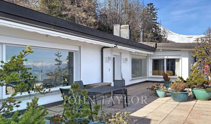 Vente Villa sur toit Crans-Montana